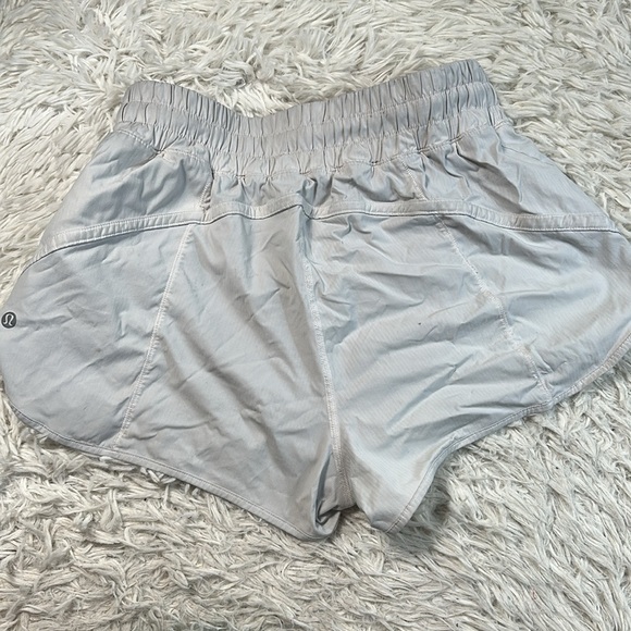 Lululemon Track That High-Rise Lined Short 3" White - Picture 9 of 12